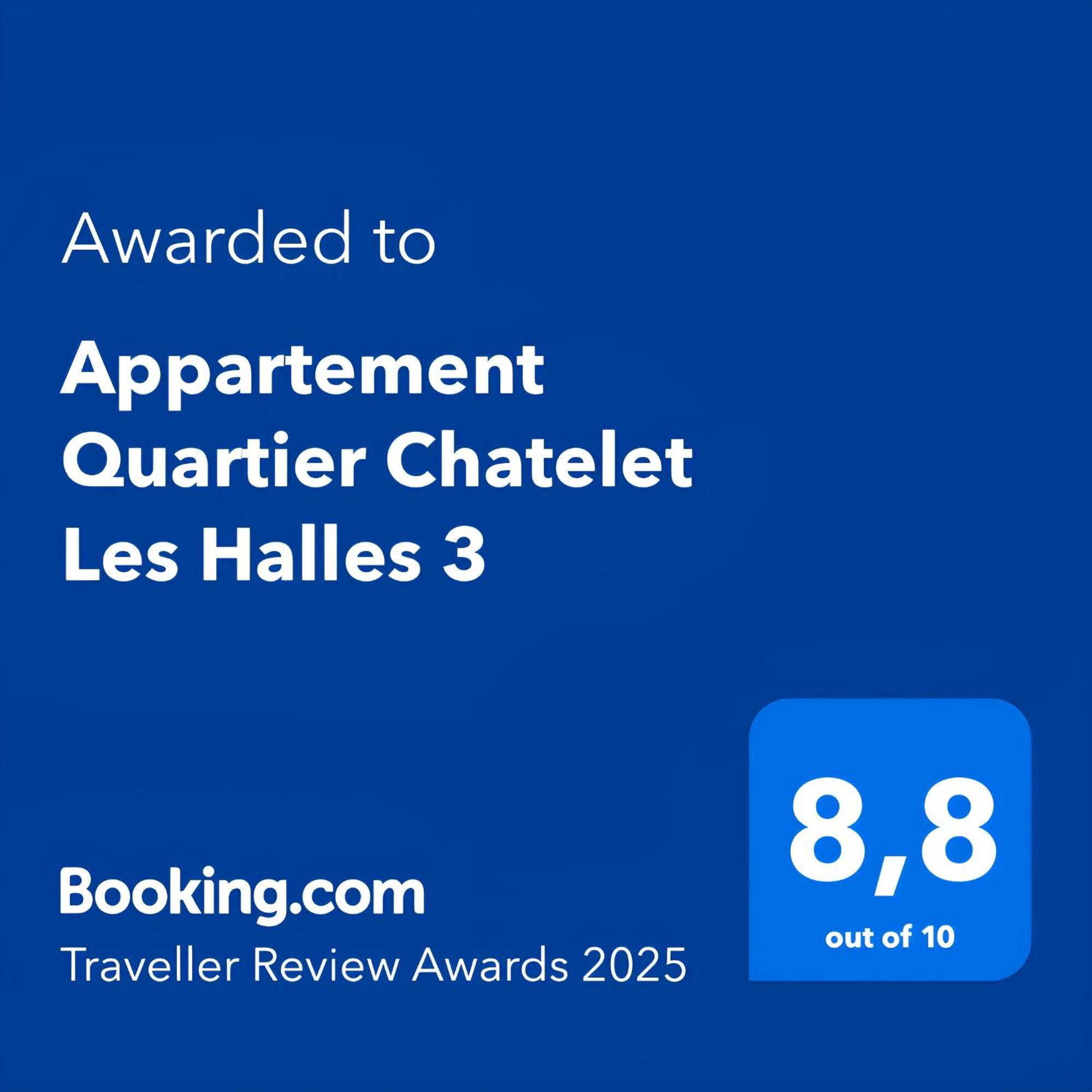 Appartement Quartier Chatelet Les Halles 3 Free Netflix Paris Exterior photo